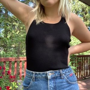 Brandy Melville cross-back tank